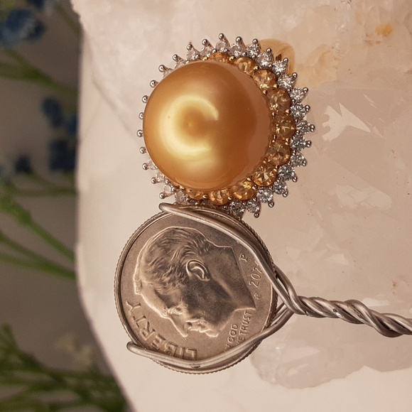 925 South Sea Pearl Ring.